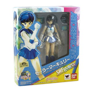 S.H.Figuarts Sailor Moon Non Scale Pre-Painted PVC Figure: Sailor Mercury (Re-run)_