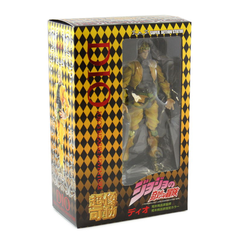 Super Figure JoJo's Bizarre Adventure Part III No.11 Non Scale Pre-Painted PVC Figure: Dio (Hirohiko Araki Specify Color) (Re-run) image 5
