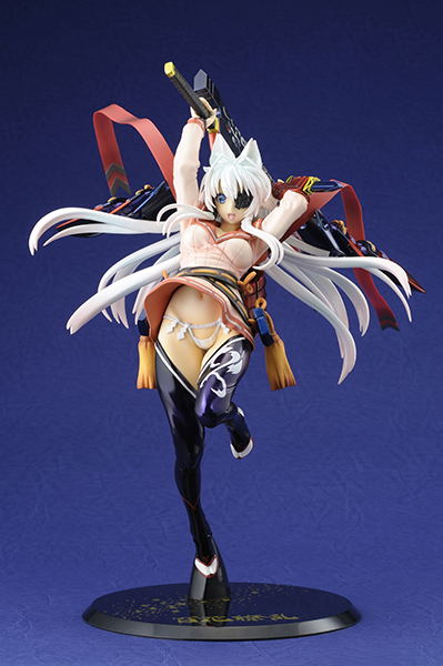 Hyakka Ryoran 1/8 Scale Pre-Painted PVC Figure: Yagyu Jubei Glittering Silver Sword Princess ver. image 2