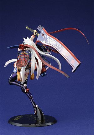 Hyakka Ryoran 1/8 Scale Pre-Painted PVC Figure: Yagyu Jubei Glittering Silver Sword Princess ver. with Desk Mat [Limited Edition]