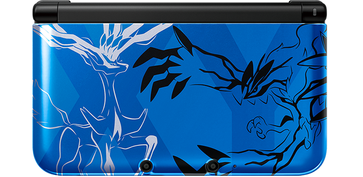 Nintendo 3DS LL [Pokemon Y Pack] (Xerneas - Yveltal Blue)