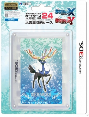 Pokemon Card Case 24 for 3DS (Xerneas)