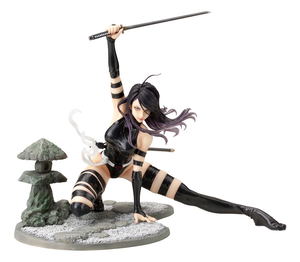 Marvel Bishoujo Collection Psylocke 1/7 Scale Pre-Painted PVC Figure: X-Force Ninja Outfit_