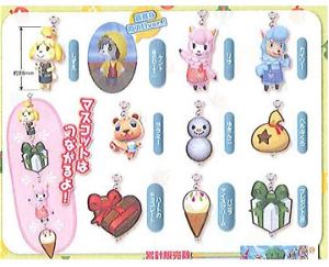 Animal Crossing Character Chain Gashapon (Set of 10 pieces)