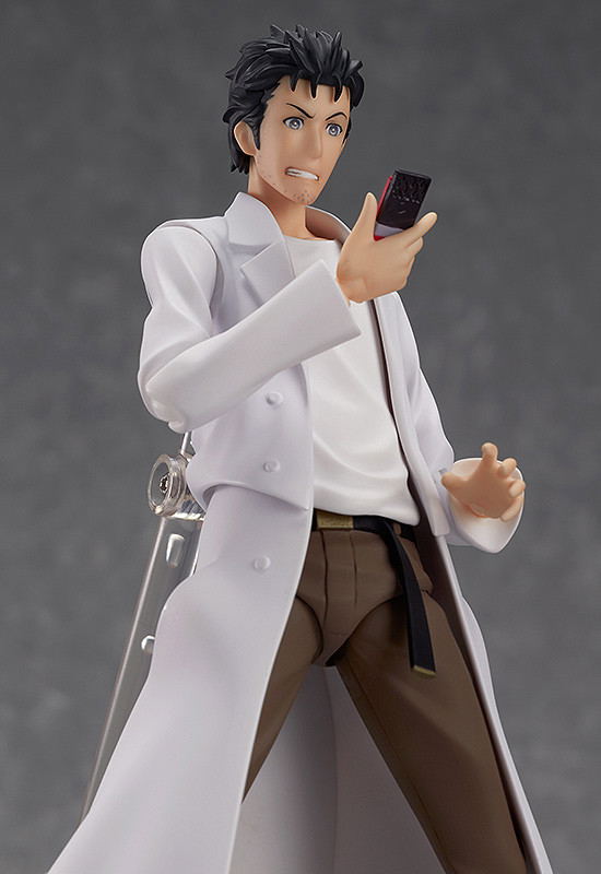 Steins;Gate figma Non Scale Pre-Painted PVC Figure: Okabe Rintaro image 5