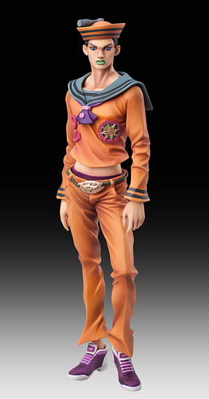 Statue Legend Jojolion JoJo's Bizarre Adventure Part 8 No.38 Non Scale Pre-Painted PVC Figure: Higashikata Josuke 2nd_