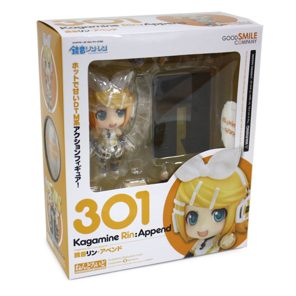 鏡音レン 鏡音リン アペンド 301 302 Nendoroid Vocaloid: Kagamine