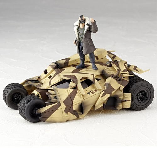 SCI-FI Revoltech Series No.047 Batman Non Scale Figure: Batmobile Tumbler Cannon image 4