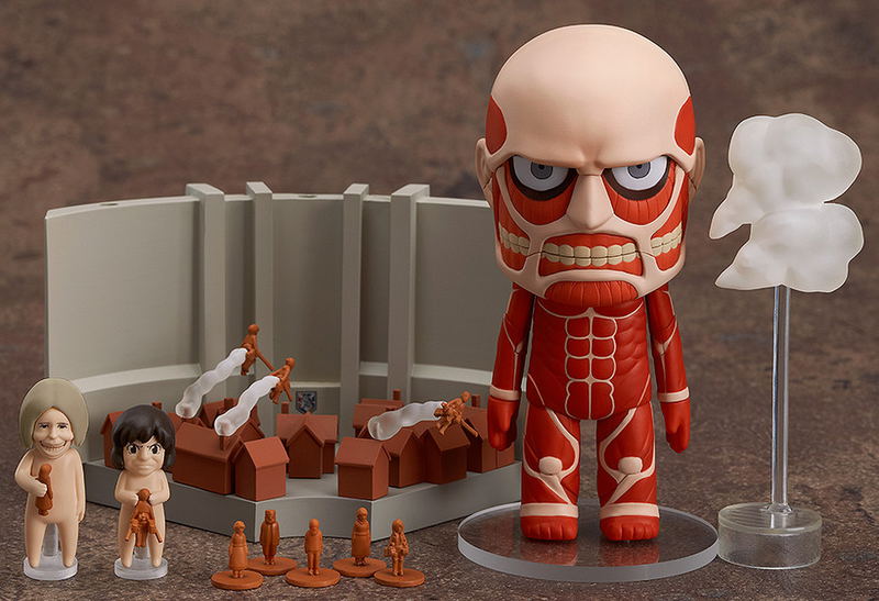 Nendoroid No. 360 Attack on Titan: Colossal Titan & Attack on Titan Playset image 2