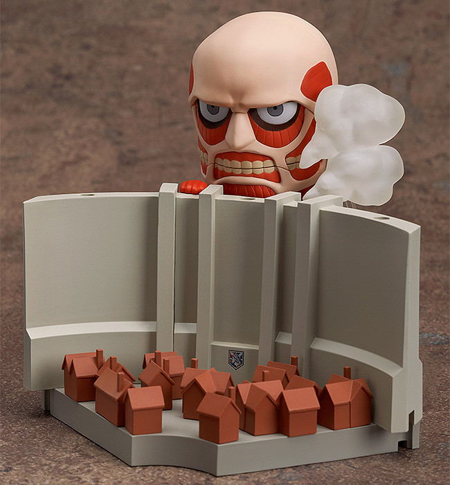 Nendoroid No. 360 Attack on Titan: Colossal Titan & Attack on Titan Playset image 4
