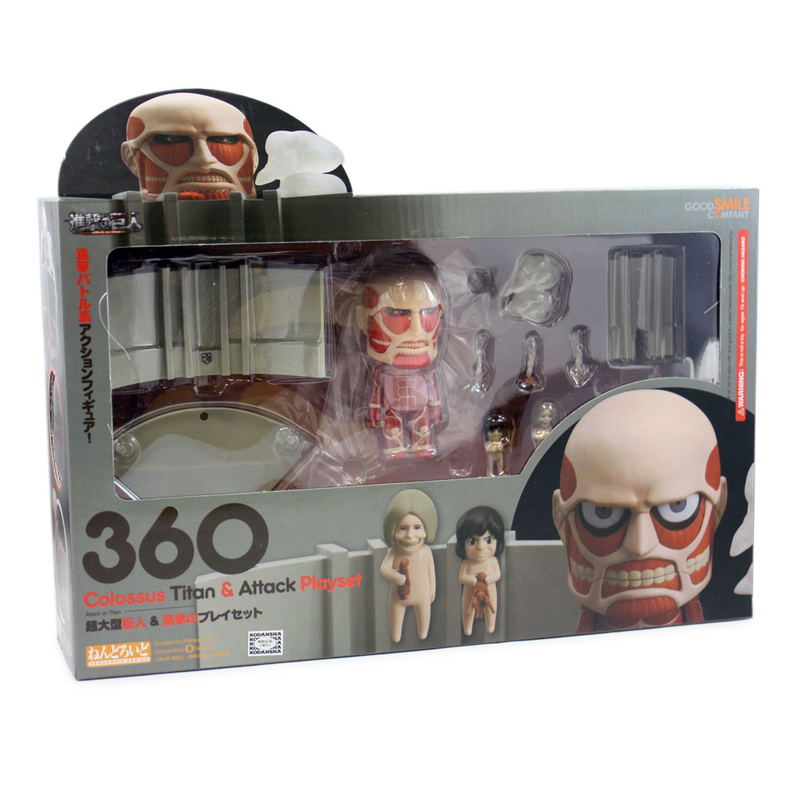 Nendoroid No. 360 Attack on Titan: Colossal Titan & Attack on Titan Playset image 9