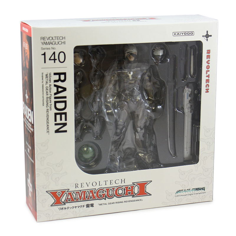 Revoltech Yamaguchi Series No.140 Metal Gear Solid Rising Revengeance: Raiden image 14