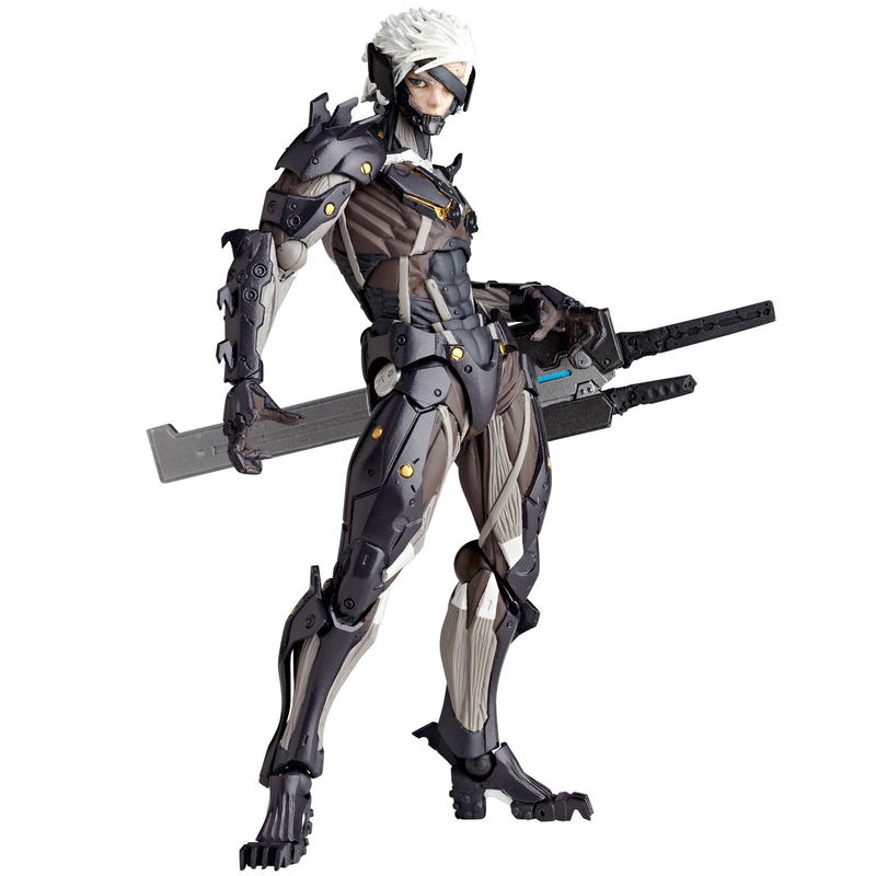 Revoltech Yamaguchi Series No.140 Metal Gear Solid Rising Revengeance: Raiden image 1