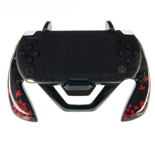 モンスターハンターポータブル 3rd HUNTING GRIPS Monster Hunter Portable 3rd Hunting Grip S (Hunter Black) for Sony PSP