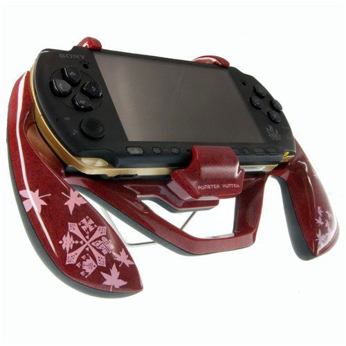Monster Hunter Portable 3rd Hunting Grip S (Yukumo Red) for Sony PSP
