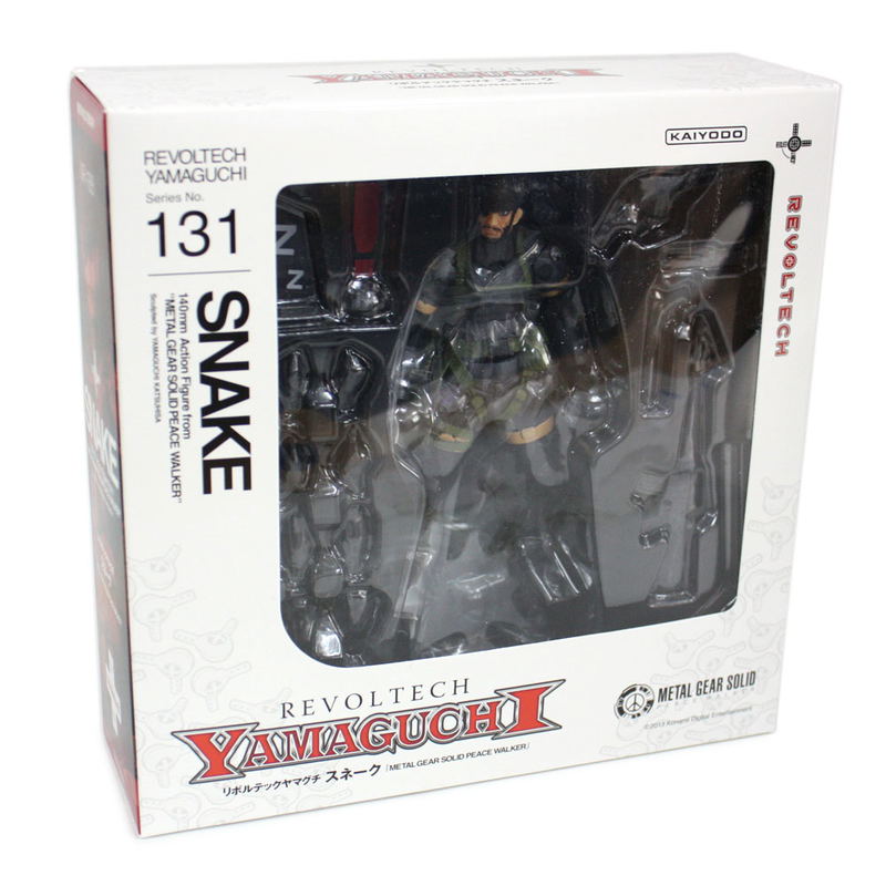 Revoltech Yamaguchi Series No.131 Metal Gear Solid Peace Walker Pre-Painted Action Figure: Snake (Re-run) image 14