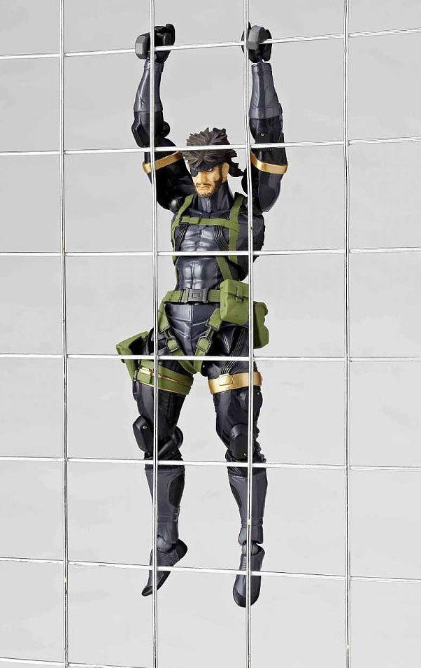 Revoltech Yamaguchi Series No.131 Metal Gear Solid Peace Walker Pre-Painted Action Figure: Snake (Re-run) image 6