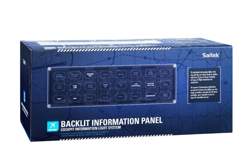 Saitek Pro Flight Backlit Information Panel, USB (PC) image 6