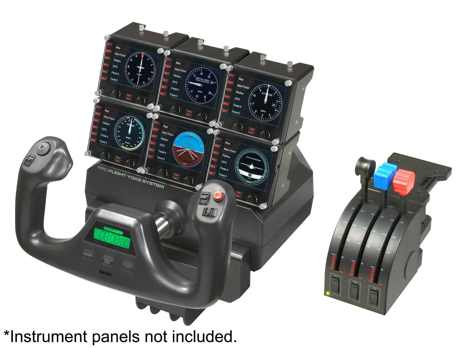 Saitek Pro Flight Yoke System 訳あり Saitek Pro Flight Yoke System, USB (PC) 対応 Windows