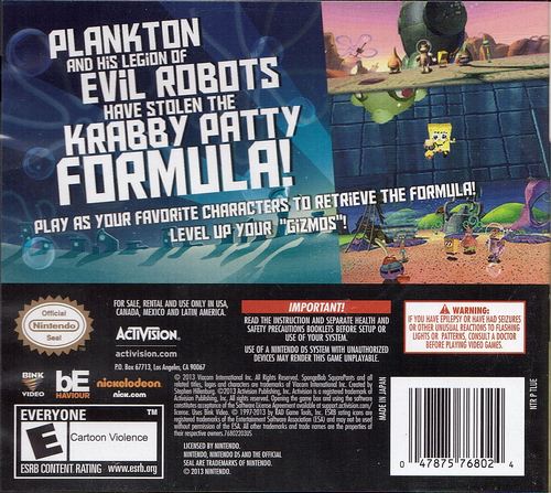 SpongeBob SquarePants: Plankton's Robotic Revenge image 2