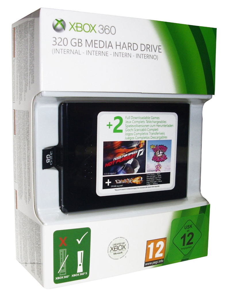 Xbox 360 Slim 320 GB Hard Drive image 1