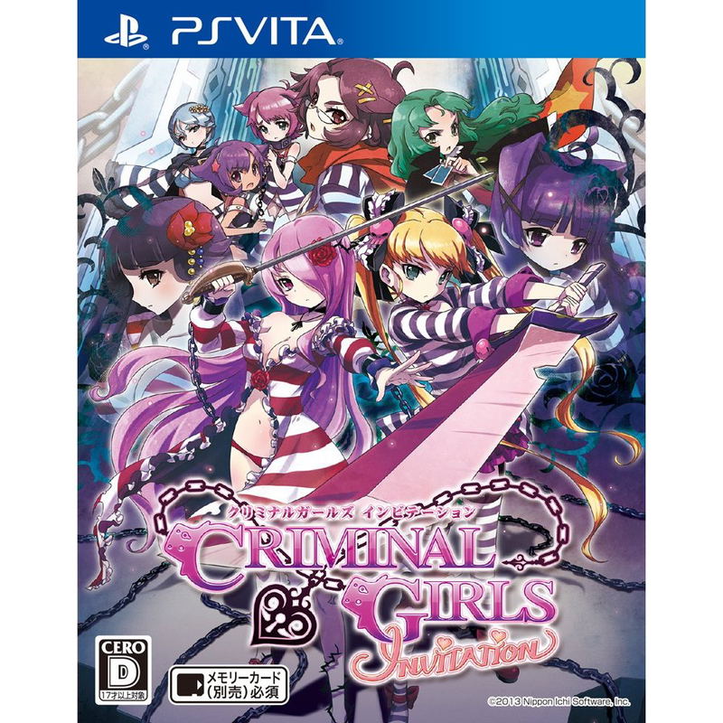 Criminal Girls Invitation image 1