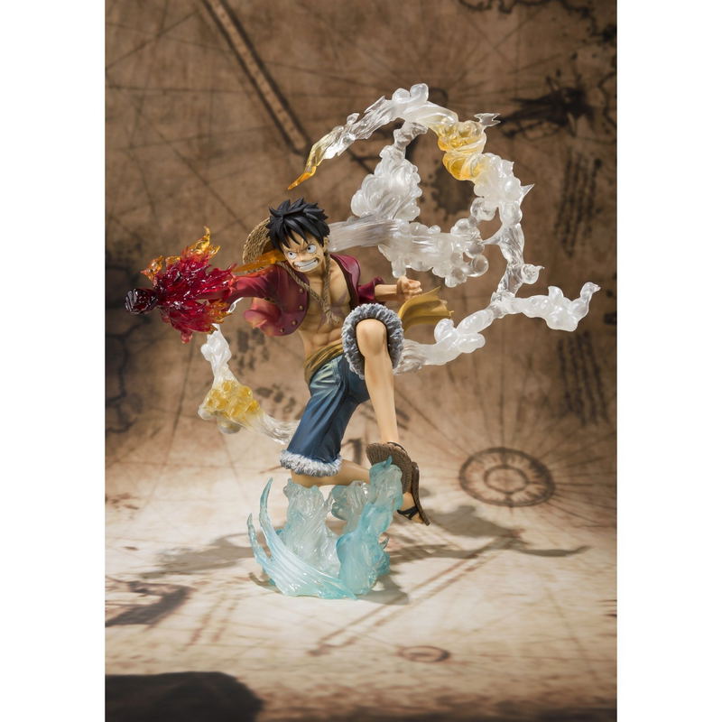 Bandai Tamashii Nations Monkey. D. Luffy "One-Piece" Figuarts ZERO Figure (Battle Version) (Re-run) image 3