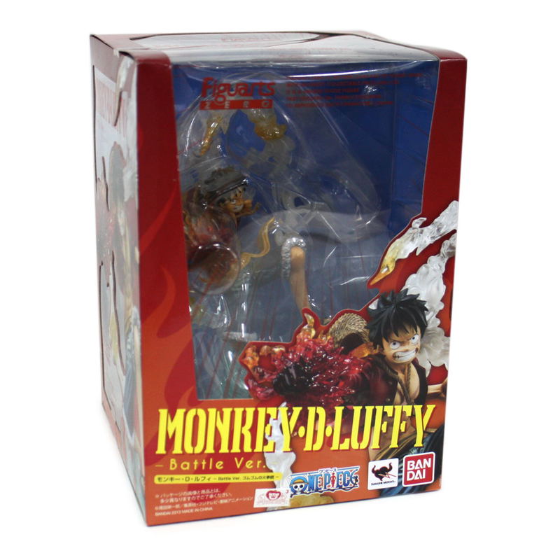 Bandai Tamashii Nations Monkey. D. Luffy "One-Piece" Figuarts ZERO Figure (Battle Version) (Re-run) image 7