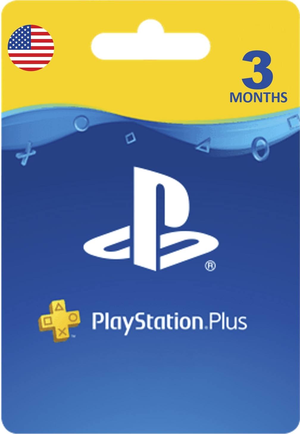 Ensomhed midnat kort PSN Card 3 Month | PlayStation Plus US digital for PlayStation 3,  PlayStation 4, PlayStation 5