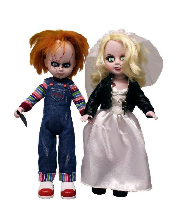 Living Dead Dolls Series Fashion Doll: Chucky & Tiffany 2-Pack