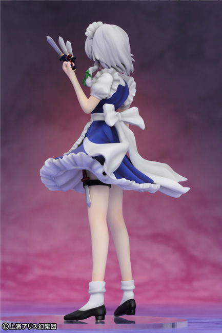 Touhou Project 1/10 Scale Pre-Painted PVC Figure: Scarlet Devil Mansion Izayoi Sakuya image 3