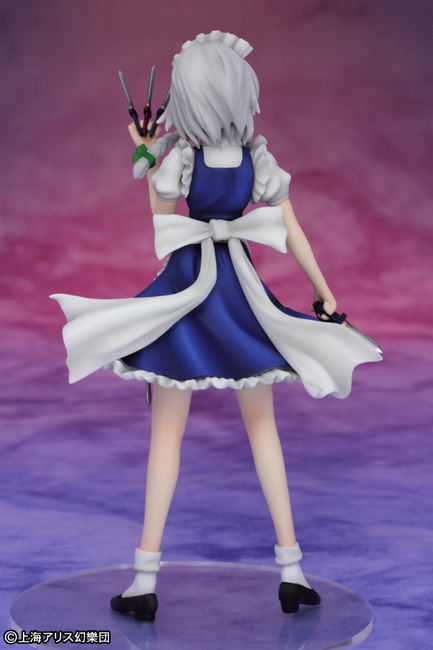 Touhou Project 1/10 Scale Pre-Painted PVC Figure: Scarlet Devil Mansion Izayoi Sakuya image 4