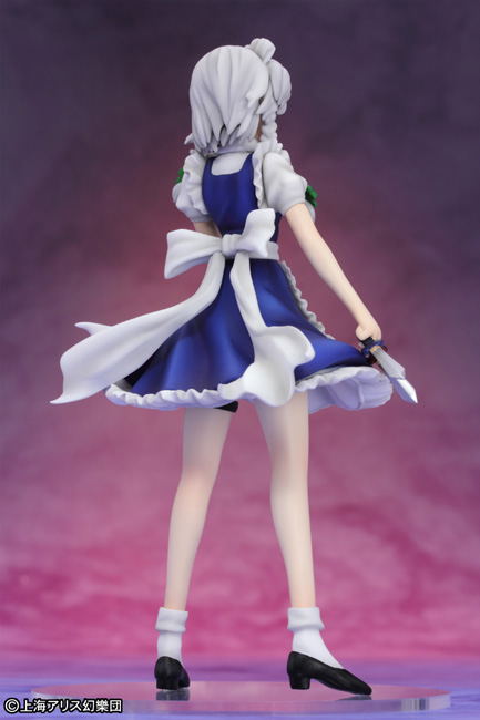 Touhou Project 1/10 Scale Pre-Painted PVC Figure: Scarlet Devil Mansion Izayoi Sakuya image 5
