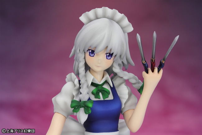 Touhou Project 1/10 Scale Pre-Painted PVC Figure: Scarlet Devil Mansion Izayoi Sakuya image 7