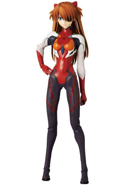 Real Action Heroes No.640 Rebuild of Evangelion Fashion Doll: Shikinami Asuka Langley image 1