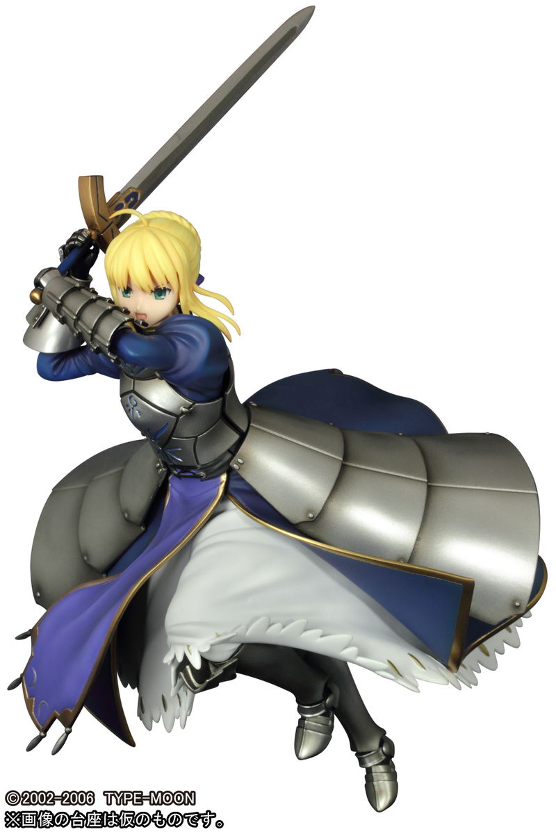 Fate/stay Night 1/7 Scale Pre-Painted PVC Figure: Saber image 1
