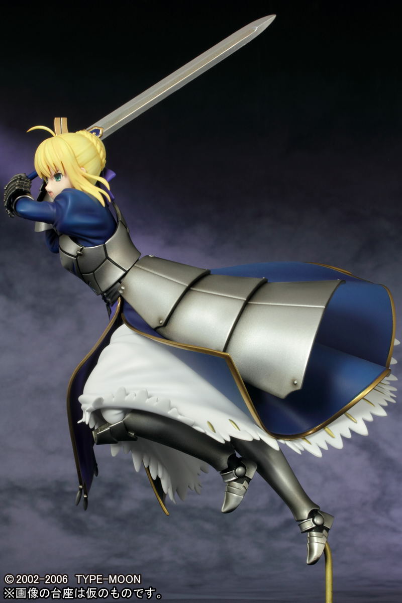 Fate/stay Night 1/7 Scale Pre-Painted PVC Figure: Saber image 6