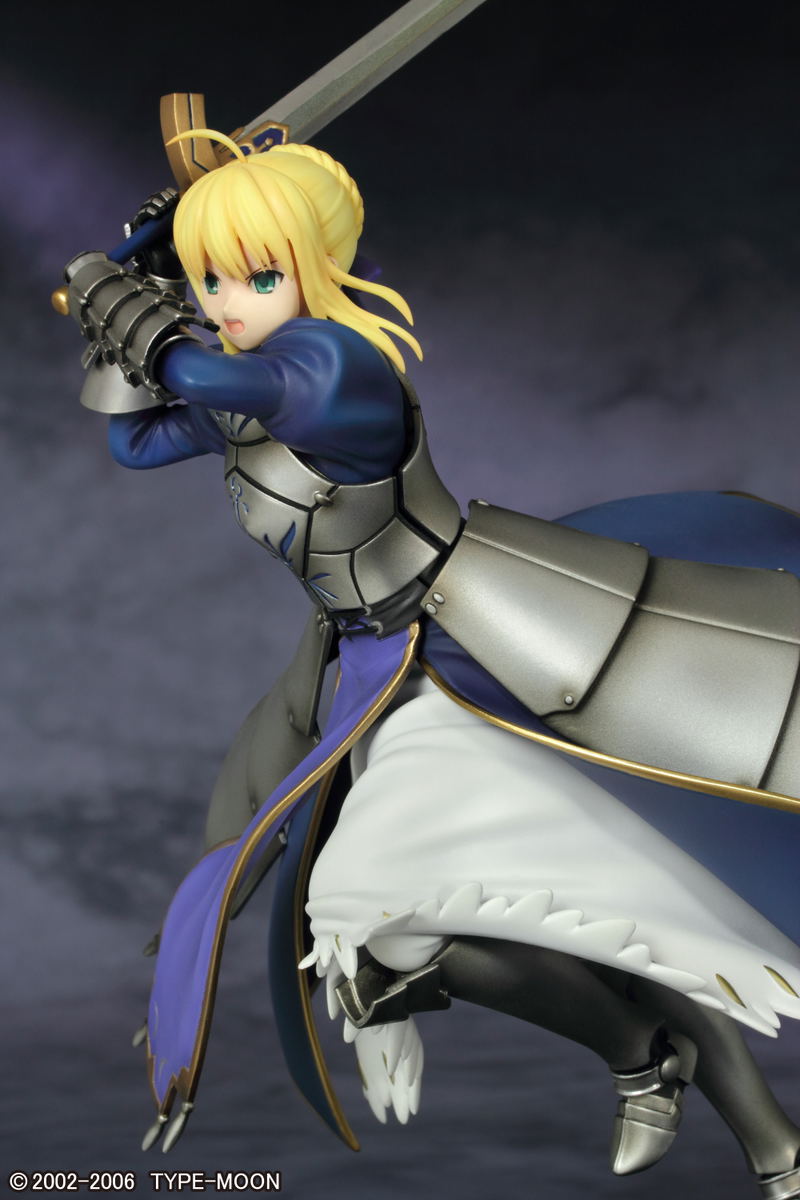 Fate/stay Night 1/7 Scale Pre-Painted PVC Figure: Saber image 8