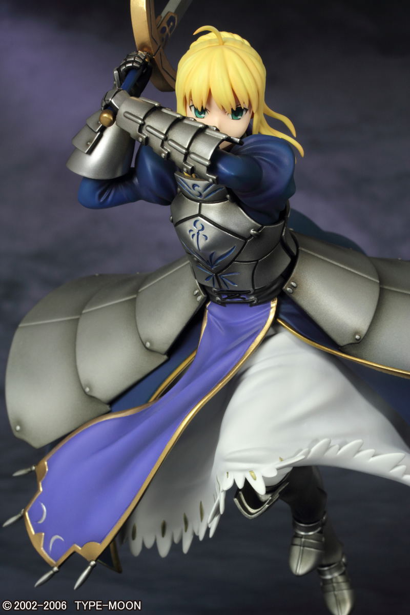 Fate/stay Night 1/7 Scale Pre-Painted PVC Figure: Saber image 9