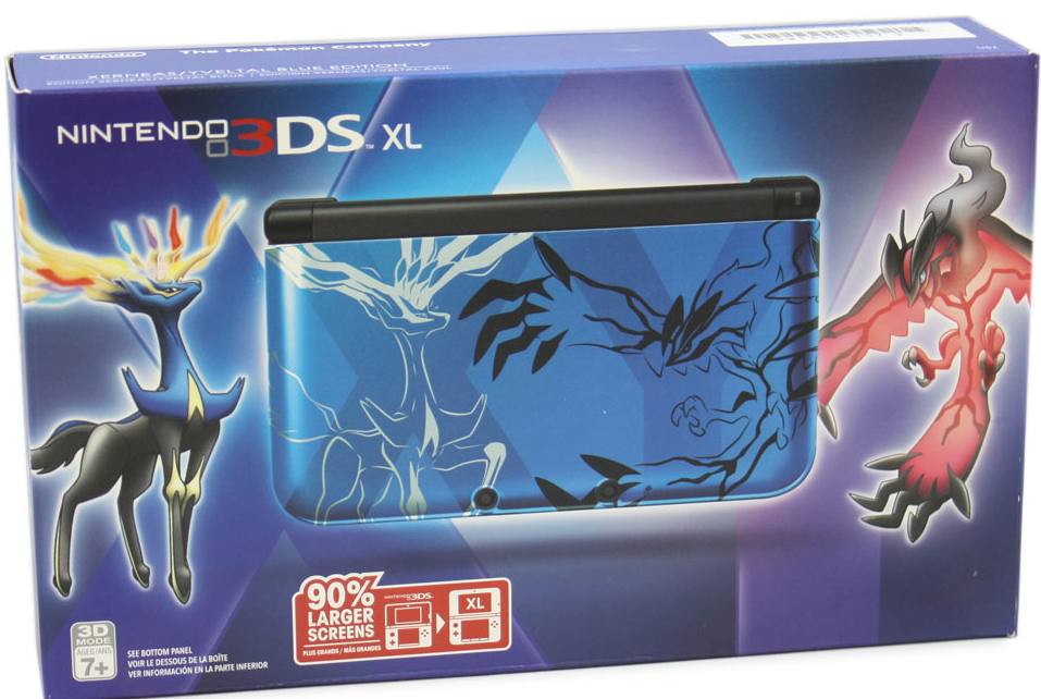 Nintendo 3DS XL (Pokemon Xerneas/Yveltal Blue