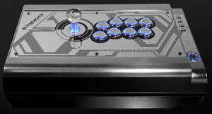 Qanba Q2 Pro LED Arcade Joystick PS3 (Silver Limited Edition)_