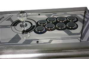 Qanba Q2 Pro LED Arcade Joystick PS3 (Silver Limited Edition)