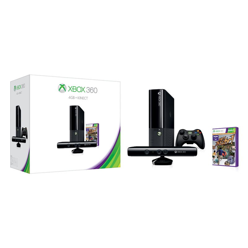 Xbox 360 Console (4GB) + Kinect image 1