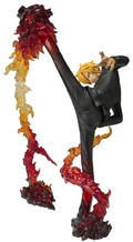 One Piece Figuarts Zero Non Scale Pre-Painted PVC Figure: Sanji Battle Ver. Diable Jambe Flambage Shot thumbnail 1