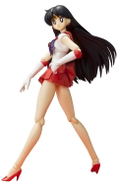 S.H.Figuarts Sailor Moon Non Scale Pre-Painted PVC Figure: Sailor Mars thumbnail 1