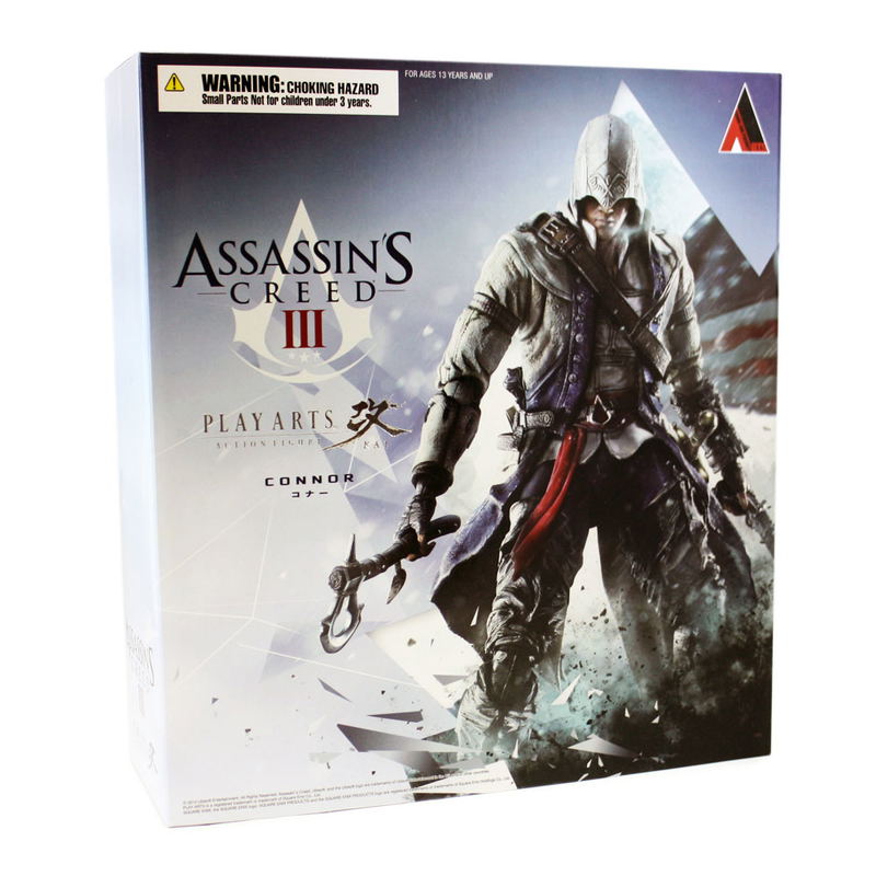 Assassin's Creed III Play Arts Kai Non Scale Pre-Painted Action Figure: Kai Connor image 8