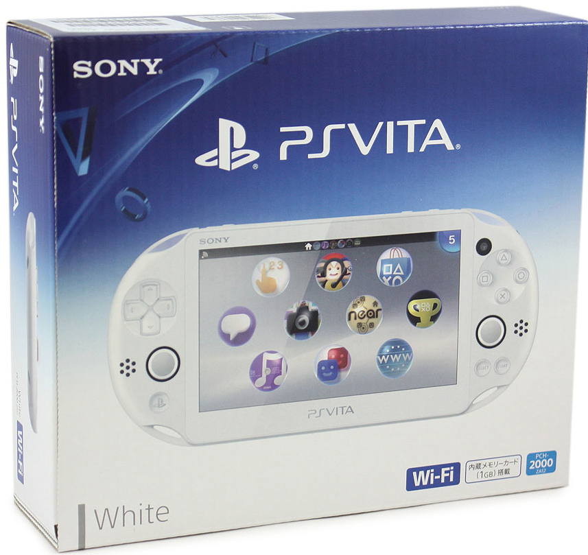 PS Vita PlayStation Vita New Slim Model - PCH-2000 (White)