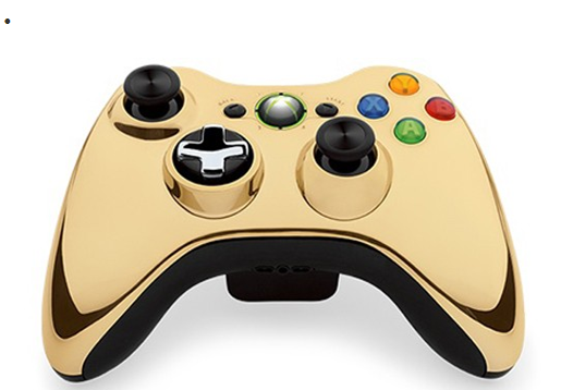 Xbox 360 Wireless Controller SE (Chrome Gold) image 2