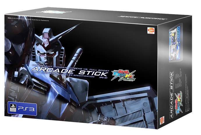 Mobile Suit Gundam Extreme VS. Full Boost Arcade Stick for PS3 Mobile Suit Gundam Extreme VS. Full Boost Arcade Stick for PS3