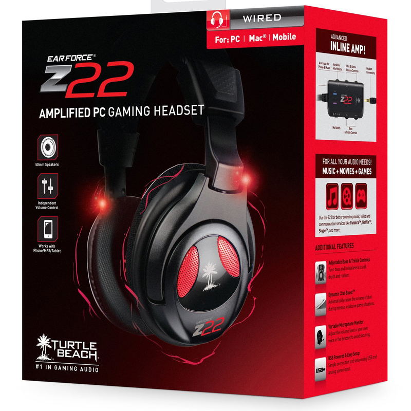 Turtle Beach Ear Force Z22 PC Gaming Headset image 5